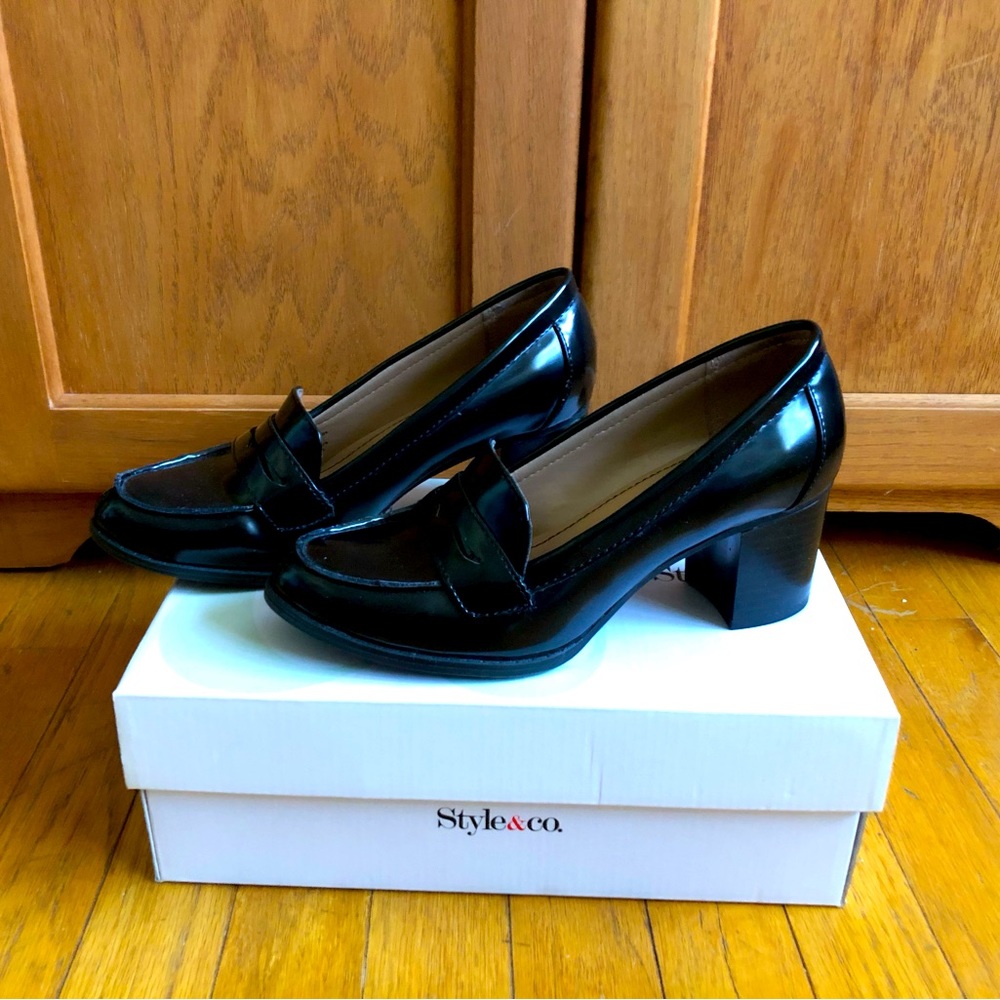 Black loafers new